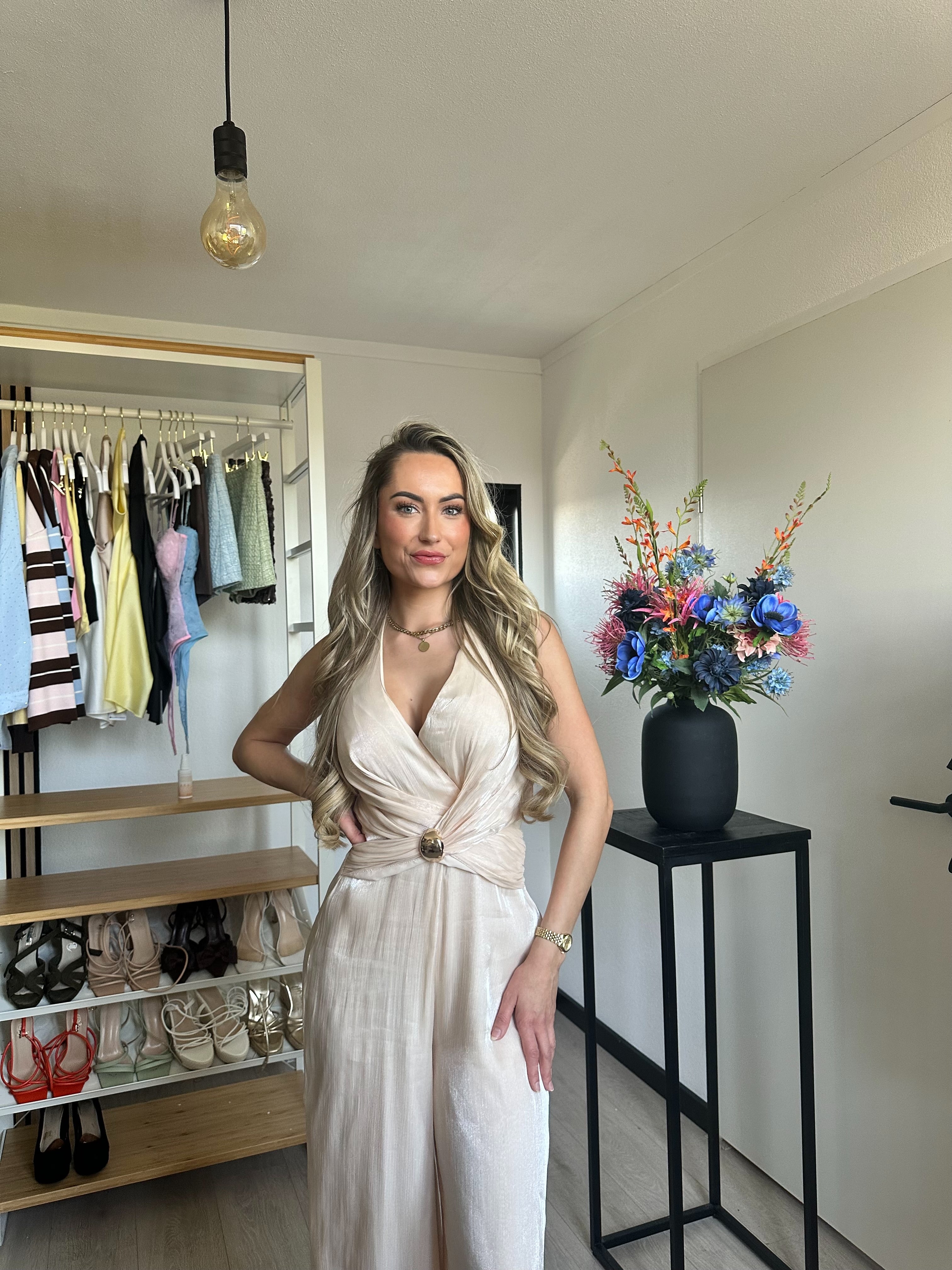 Ayla Jumpsuit - Beige